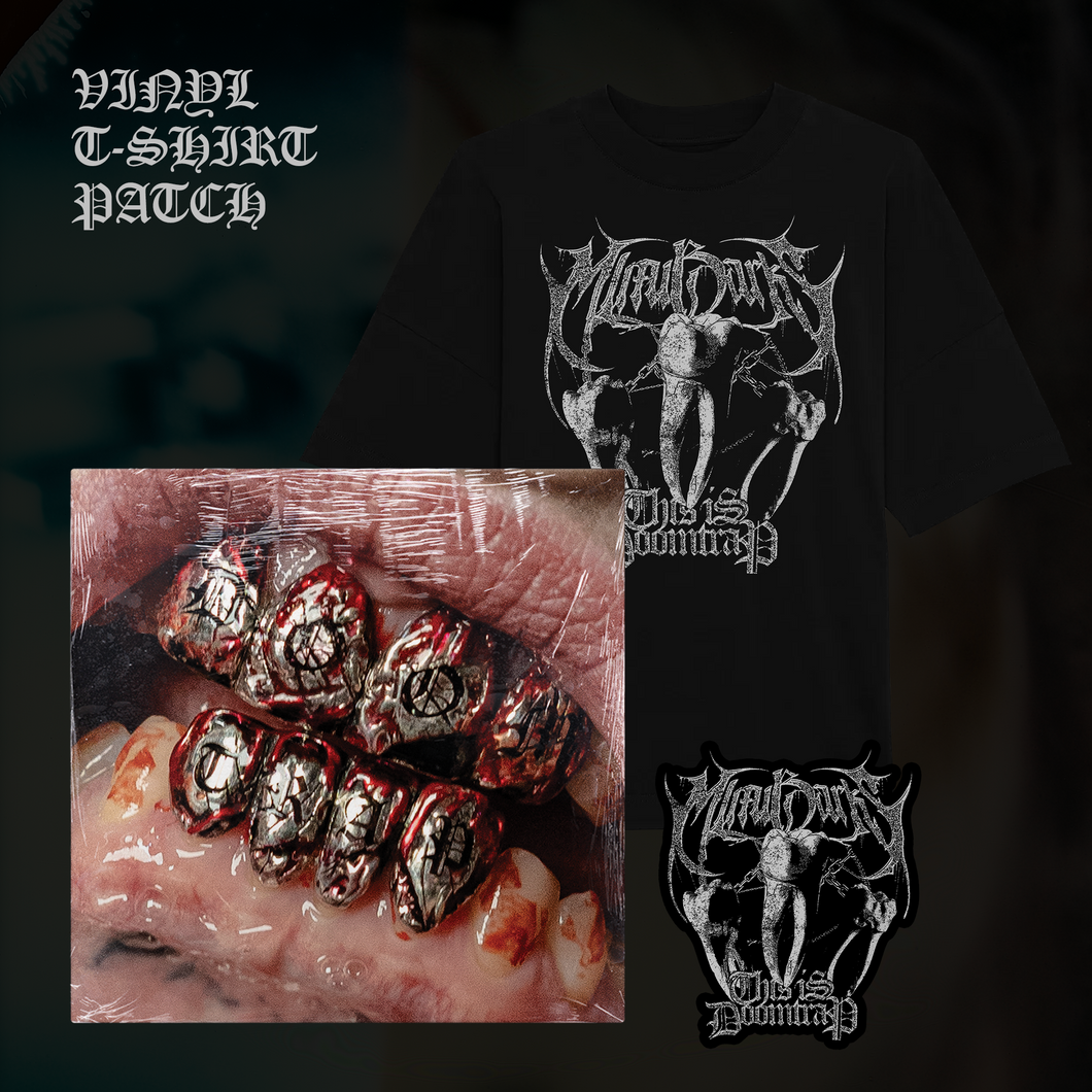 BUNDLE: THIS IS DOOM TRAP Tee + LP + Patch (SIGNED)